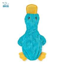 Best Pet Supplies Crinkle Dog Toy For Small, Medium, Cute No Stuffing Duck With Soft Squeaker, Fun For Indoor Puppies And Senior Pups, Pl 11ush No Mess Chew And Play - Turquoise, Large,Large(Packof1),ACrinkleDuck(Turquoise) - aCrinkleDuck(綠松石色) - 查看 3