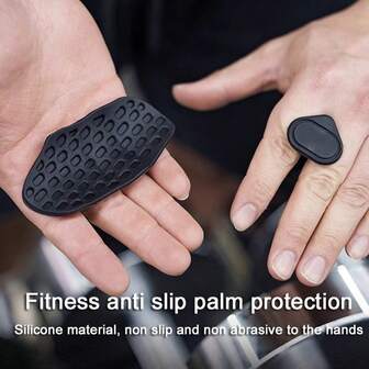 Silicone Non-Slip Grip Pads, Workout Gloves For Gymnastics, Pull-Ups, Weight Lifting, Gym Training, Callus Protection, Anti-Slip Grip Pads For Bars