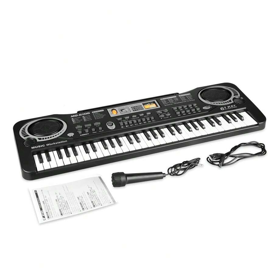 Kids Music Toys - 黑色 - 查看 1