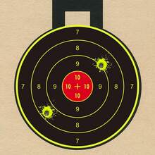 100-Piece Set Of 4-Inch Digital Circular Target Shooting Practice Splash Target Stickers, Featuring A Bullseye Scoring Design And Highly Visible Splash Effects. Suitable For Shooting Practice, Tactical Training, And Hunting Equipment Drills, These Stickers Help Improve Shooting Accuracy And Tactical Training Efficiency