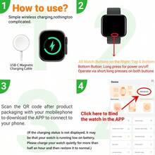 PANDA New Smart Watch With High-Definition Full-Touch Color Screen, Compatible With IOS/Android, IP68 Waterproof For Swimming, Supports Multi-Language & Multi-Dial, Call & Message Reminder, Pedometer, Music Control, Sports Modes, Suitable For Daily Use And Gift (Watch 11 MINI) - 黑色 - 查看 4