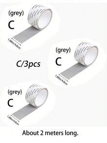 1 Roll Self-Adhesive Window Screen Repair Tape, Anti-Mosquito Net Patch, Leakproof Net Hook-And-Loop, Waterproof Anti-Rust Wire Mesh Repair Tape, Suitable For Curtain Net Repair, Dormitory Door, Door And Window Screen Repair, Strong Adhesive Screen Repair Glue, Repair Torn And Damaged Screens, Stickers, Wall Decal, Vinyl Decal For Home Decorations, Spring Decoration Items Refresh Your Home, Festival Decoration Stickers Gifts Birthday Graduation