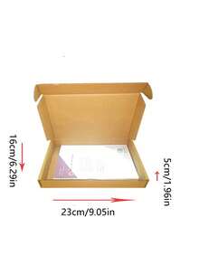 10个/套瓦楞纸箱，适用于快递包装、空运、邮政递送和礼品包装，是小型企业和个人邮寄需求的理想选择。