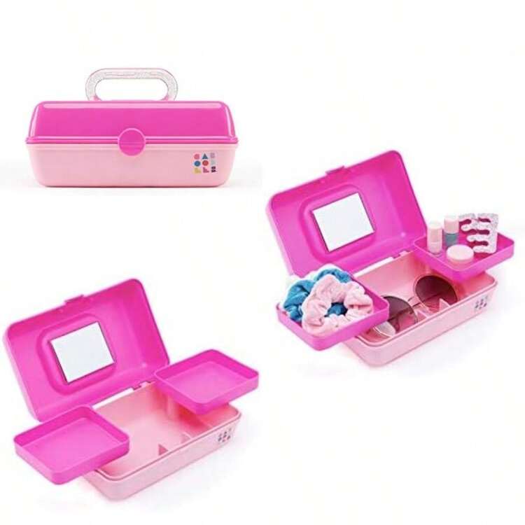 Caboodles Pretty(1 Count (Pack of 1) Rosa intenso sobre rosa rosa) - Multicolor - Añade 1