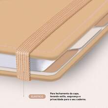 Disco Notebook + Iscool Hardcover 140 Sheets Smart Solid Colors - Nude - View 10