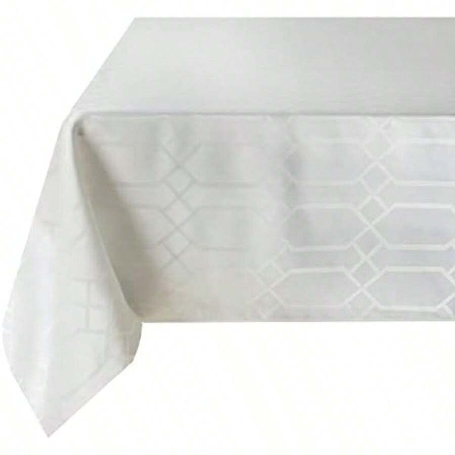 Chagall Mantel de Tela a Prueba de derrames, , 60X140, 1(355.6 x 152.4 cm (Rectangular) Blanco) - Multicolor - Ver 1