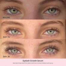 XAPY Eyelash Growth Serum - In-Free Lash Enhancing Serum For Longer Thicker Lashes And Brows-  Form Sible Resul In 2 Weeks - Vegan Hormone-Free 0.10 Fl. Oz/ 3ml - Xám - Xem 2
