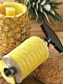Stainless Steel Pineapple Slicer - Easily Slice And Peel Pineapple, Sharp Blades For Precise Fruit Cutting, Durable Kitchen Tool For Pineapple Handling, Suitable For Making Pineapple Pie, Canned Pineapple And More, Pineapple Corer, Durable Kitchen Tool, Efficient Pineapple Processing, A Great Gift Choice For Pineapple Lovers, Fruit Corer, Fruit Tool, Suitable For Home, Homestay, Hotel And More (Random Color) - Multicolor - View 16
