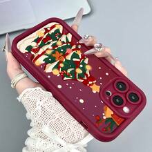 Funda protectora de teléfono con Carcasa Navideña Diseño Árbol Con Adornos Festivos regalo de moda minimalista interesante para hombres y mujeres, adecuado para iPh 16/15/15Pro/15ProMax/14/13/12/11/XsMAX, iP 17,  Max Series,A14/A15/S23 Ultra/A50/A12/A32/A52/A72/A51/A21S/A13/A14/S22 Ultra/S23/A33/A53/S20 FE,Protección completa contra caídas, resistencia a impactos y prevención de rayaduras,diseño creativo y de moda para hombres y mujeres - Blanco - Ver 7