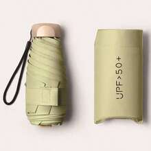 1pc Sun Umbrella, UV Protection Umbrella, Sun & Rain Umbrella, Folding Umbrella, Portable Umbrella, All-In-One Sun Umbrella, Card Bag Umbrella, 5-Fold Umbrella, Capsule Umbrella, Pocket Umbrella, Mini Folding Umbrella, Outdoor Portable Sun Umbrella, With Storage Bag, UV Protection Umbrella, Sun & Rain Umbrella, Sun Protection Product - Default - View 18