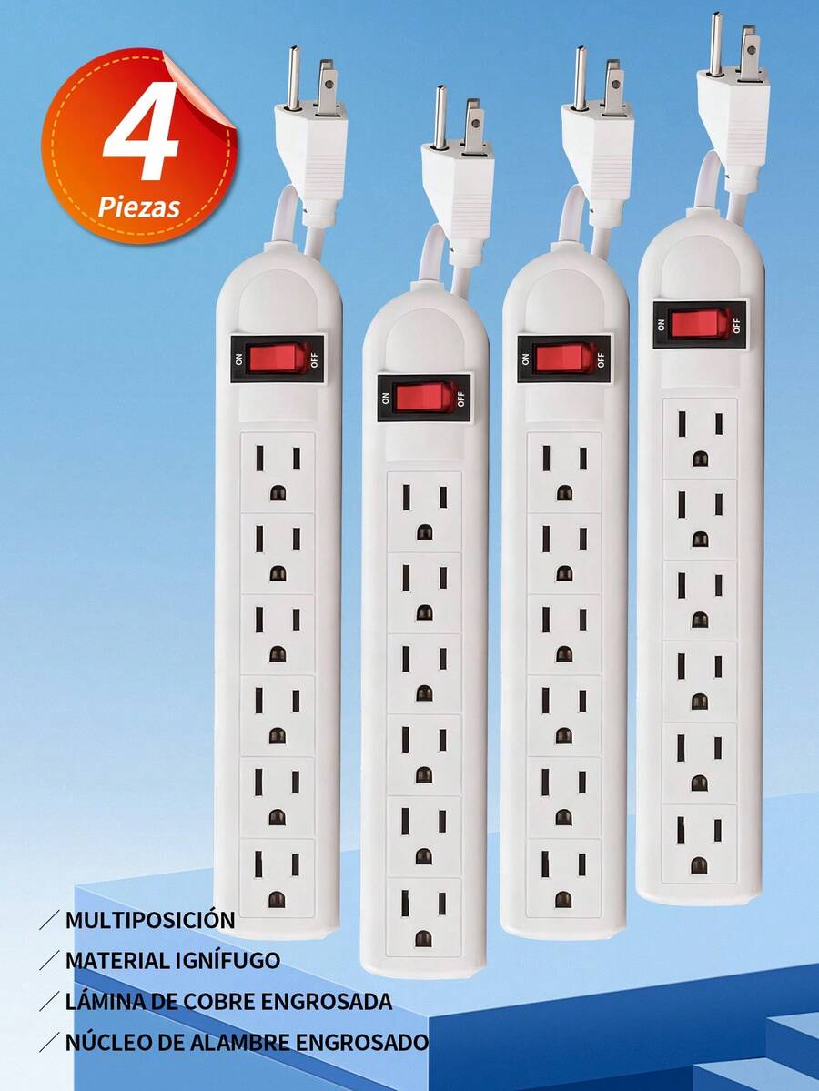 Adapters & Multi-Outlets - 4 Pieces - View 1