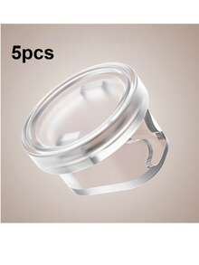 5个装电线夹整理器，无需胶水即可固定电线，适用于桌面和家庭的电线管理夹 - 無色 - 查看 8