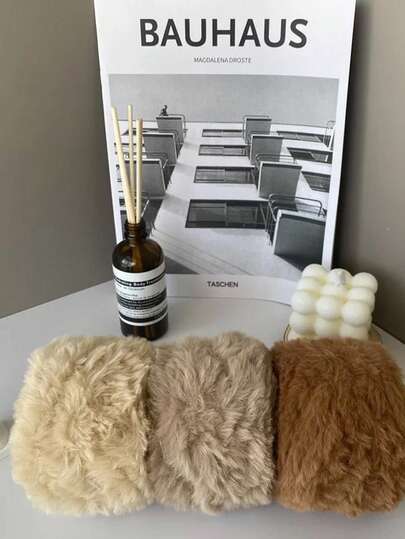 4pcs 100gx4 Crochet Yarn Woollen Yarn Thick Wool Imitation Mink Wool Fancy Yarn Thick Wool Hand Woven Yarn Soft Yarn DIY Crochet Knitting Yarn For Clothes, Hats, Scarves, Blanket Comfortable Fluffy Fur Yarn, Fuzzy Yarn Handmade Crochet Lover, Birthday Decorations, Christmas Decor, Halloween Gift