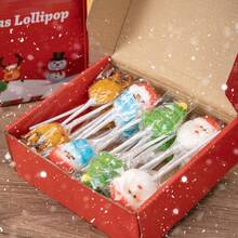 wanEOS Cartoon Lollipops (1 Box/24 Pieces) Women's Day Candy, Easter Lollipops, Individually Wrapped, Party Candy, Fun Suction Cups, Birthday Party Candy, Mother's Day Gift - 24 miếng mỗi hộp - Xem 2