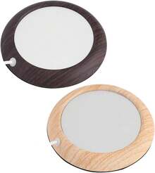 Calentador de Tazas de Café, Esterillaérmica de 4 Pulgadas con USB 5 V 176 ° f/80 ℃   para Cacao,é, Agua, Leche (Oscuro) - 1 - Ver 8