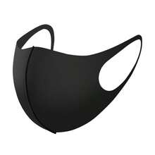 1pc/3pcs/6pcs Fashion Black 3D Stereo Breathable Washable Face Mask, Stylish Knitted Dust-Proof Sunscreen Breathable Cotton Silk Reusable Mask - Multicolor - View 11