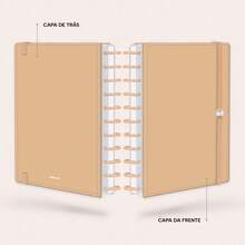 Disco Notebook + Iscool Hardcover 140 Sheets Smart Solid Colors - Nude - View 3