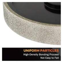 150x25.4x25mm Diamond Lapidary Jewelry Grinding Wheel Jade Polishing Abrasive Sharpening Wheels ToolGrinding Wheels - como en la foto - Ver 6