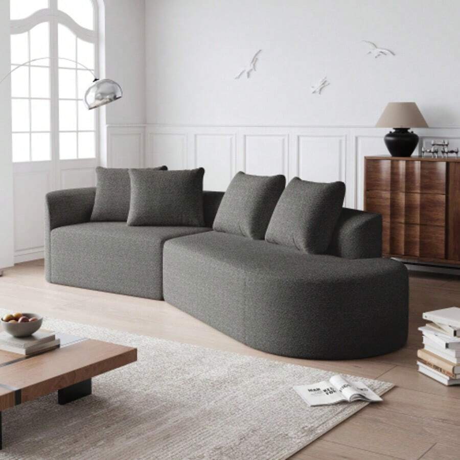 Sofas & Couches - Dark Grey - View 1