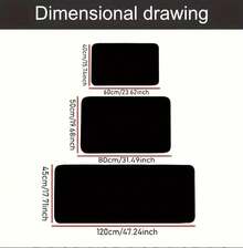 2pcs Heavy-Duty Kitchen Floor Mats - Non-Slip Bathroom, Laundry, Hallway Mats - Quick-Dry & Oil Absorbent - Washable Modern Farmhouse, Contemporary Decor - Gray Wood Plank Design (2pcs), Kitchen Mats Floor, Hightraffic Areas, Rustic Charm, Durable Construction, Practical Homeowners, Bathroom, Farmhouse Style, Polyester Material, Antislip, Busy Households - 黑色 - 查看 4