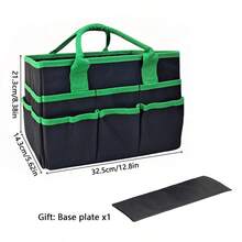 1pc Car Trunk Storage Rack Folding Carrying Box For Camping, Large Capacity Car Storage Box Trunk Reinforcement Handle, Foldable Multi-Component Storage Rack, Foldable Waterproof Nylon Polyester - Multicolor - View 19