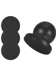 1个木制可拆卸狗狗指甲锉，狗狗用品，圆形指甲锉，缓解狗狗压力 - 彩色 - 查看 7