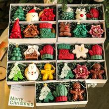 Cute Christmas Scented Candle Gift Set, Creative Handmade Aromatherapy Candles, Festive Decoration, Perfect Holiday Gift - One-size - View 9
