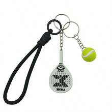 2025 Model Nox Racket Keychain, Mini Racket Shaped, Unisex, Suitable As Bag Accessory, For Car, Wallet And Backpack, Great Holiday Gift