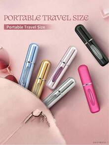 Refillable Mini Perfume Atomizer Bottles,Perfume Refill Bottle,Cosmetic Bottle Spray Bottle,Portable Mini Travel Spray Bottles, Perfume Sprayer, Leakproof Fragrance Dispenser,Travel Essential. - 彩色 - 查看 6