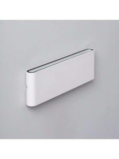 Alpinaluz SAFATA 20W LED Outdoor/Indoor Wand Light, Rectangular Aluminum, Up Down Lighting, 300mm, IP54