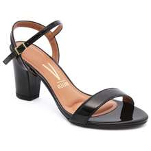 Kit Of 2 Vizzano Women's Sandals With Medium Thick Heel - Original - 黑色和米色 - 查看 2