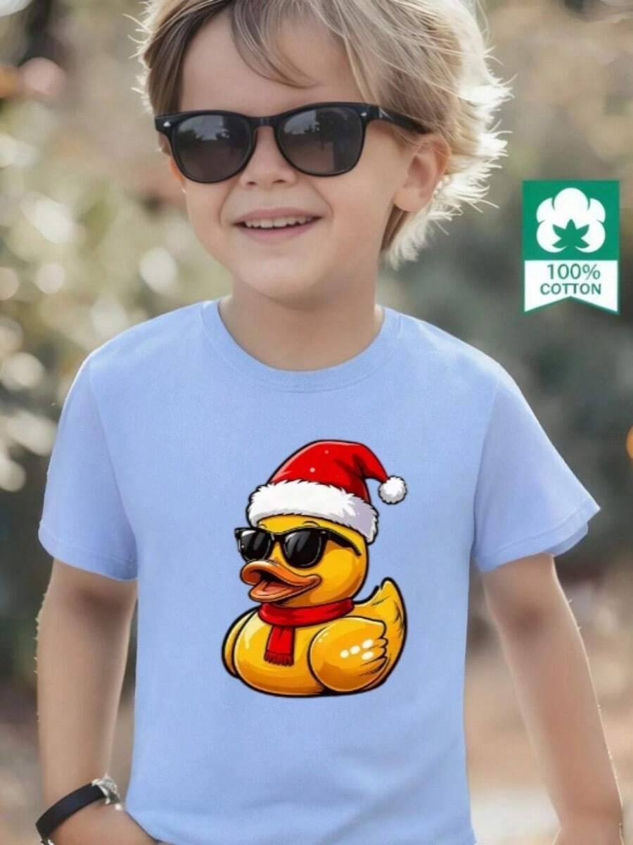 Young Boys T-Shirts - Blue - View 1