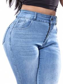 Women's Hip-Lifting Jeans, High-Stretch Leggings, Fashionable And Elegant, Suitable For Dating, Commuting, Leisure Travel, Halloween