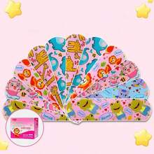 120片/套 卡通可爱迷你儿童透气透明防水创可贴