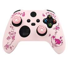 Cat Among Blossoming Branches Controller Skin Cover Compatible With Xbox Series X Wireless Controller, RALAN 1 Controller Protector Case+2 Customised Thumb Grips Caps - Multicolor - View 14