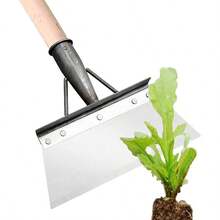 Pala multifuncional de limpieza de jardín para paisajismo plantación rascador de jardín pala herramienta de deshierbe de granja limpieza de jardín al aire última intervensión pala plana de aceroSpade & Shovel - 30 cm - Ver 1