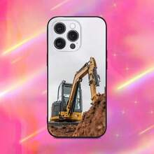 Classic C-Caterpillares Truck Phone Case Compatible With  16,15,14,13,12,11,Pro,Max,Plus,X,XS,XR,SE,8,7,Mini,Soft Silicone Black Case One 17 Case,  16 PrCover Compatible With  17 Pro Case,  17 Pro Max Case, IPho Case - z5 - Xem 2