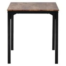 Dining Set, Dining Table With 2 Chairs, For Balcony, Dining Room And Living Room, Vintage Brown. Description - 棕色 - 查看 10