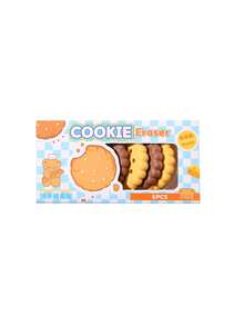 Biscuit Eraser, Cute Sensory Stress Relieving Toy, Suitable For School, Office, And Home Use - Multicolor - View 8