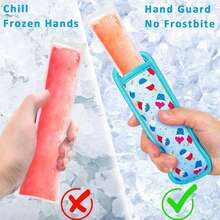 6 piezas Mangas para paletas de hielo, Portavasos de neopreno con estampado lindo para paletas de hielo, Mangas aisladoras para paletas de hielo, Portavasos para paletas de hielo congeladas, Bolsas de manga para paletas de hielo de colores, Portavasos reutilizables y lavables para paletas de hielo, Suministros de verano, Artículos para el hogar - Multicolor - Ver 4