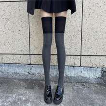 Women's Fashion Stockings Fashionable Casual Elegant Personality Suitable For Daily Wear And Parties - 黃色 - 查看 4