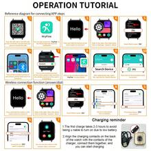 [Smart Watch]Unisex Smart Watch, Supports Answering Calls, Message Notifications, Music Control, Alarm, 180mAh Battery, 1.83-Inch Full Screen Touchscreen, Compatible With Android And IOS Systems, Sports Style, Suitable For World Cup Party And Gifts For Couples, Elders, Friends, Classmates And Other Occasions - Multicolor - View 8