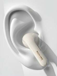Philips Wireless Bluetooth 6.0 Earphones, Semi-In-Ear, High-Quality Sound, Extra-Long Battery Life, Sports Noise Cancellation, Suitable For Music & Sports, New Model TAT1320 - White - View 7