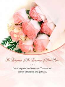 Eternal Preserved Pink Rose Gift Box, Romantic Flower Bouquet For Girlfriend/Wife, Valentine's Day/Anniversary Present - Pink - View 4