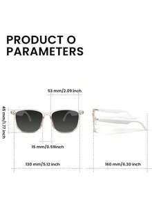 2025 New Smart Glasses, Multi-Functional Glasses, Calling, Music Playback, Outdoor Sports Earphones, Rechargeable, High-Definition Lenses, Advanced Technology, Unisex, Sensitive Touch Control