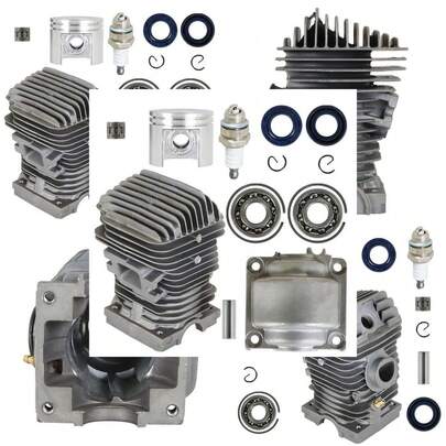 40mm Cylinder Piston Kit For MS210 021 MS210 Chainsaw Crank Bearing Seal