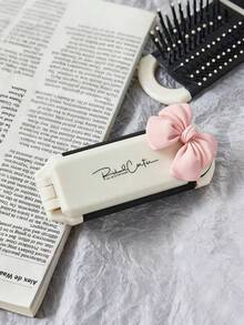 Foldable Travel Hair Brush With Detachable Mirror, Pocket Mirror, Compact Folding Design, Massage Brush, Suitable For Fitness, Travel, Handbag, Swimming And Other Occasions - Multicolor - View 6