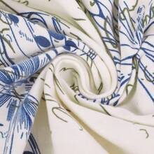 YQQ Club Chair Slipcover Stretch Barrel Chair Covers Printed Tub Chair Slipcovers Spandex Armchair Sofa Cover Removable Couch Furniture Protector Arm Chair Cover For Living Room Beige Butterfly1269 - 米色蝴蝶 - 查看 9