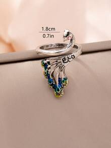 1 pieza Anillo de mujer casual, elegante, de moda y versátil - Multicolor - Ver 5
