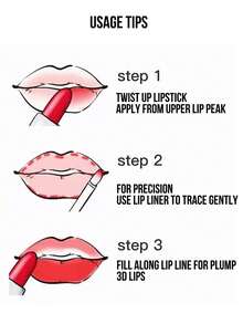 Maybelline ULTIMATTE MATTE FINISH SLIM TUBE LIPSTICK #499 ZOOM PINK 1.7g/0.06oz, Raw Chocolate Texture, One Swipe Blur Effect, Intense Matte Finish, Non Drying, Lightweight And Silky, 3 Step Easy Application For Plump 3D Lips Daily Camera Ready Look, Ideal Gift For Girlfriend - Maybelline Matte Slim Lipstick 499 - View 10